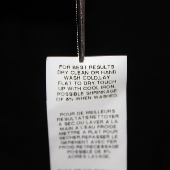 Karen Kane Top $88 Sz 2x Black Asymmetrical Round Neck Polyester Top - Picture 10 of 12